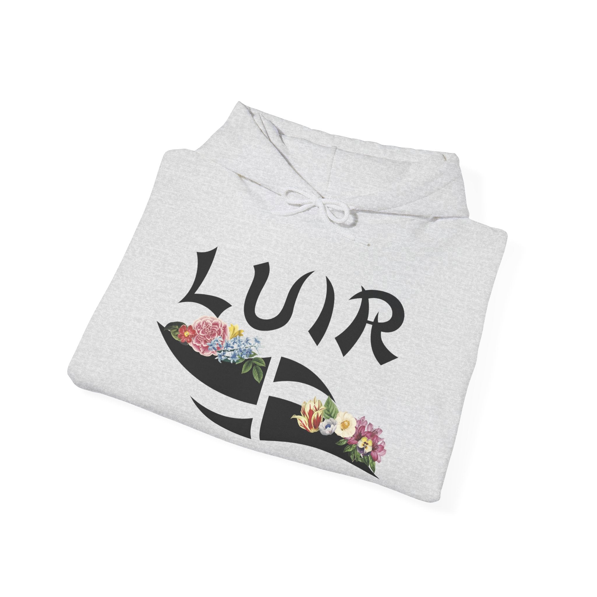 Floral Graphic Unisex Hooded Sweatshirt