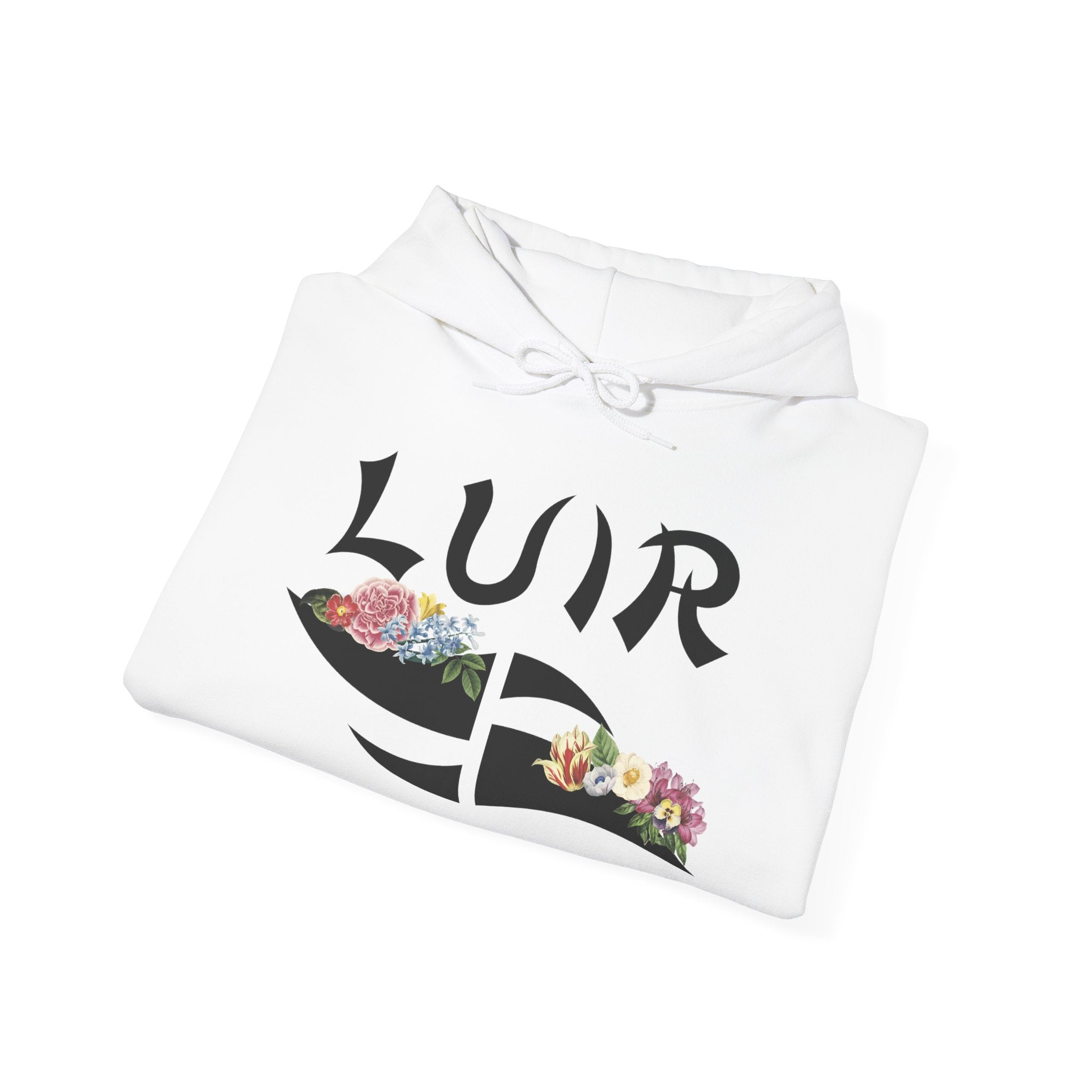 Floral Graphic Unisex Hooded Sweatshirt