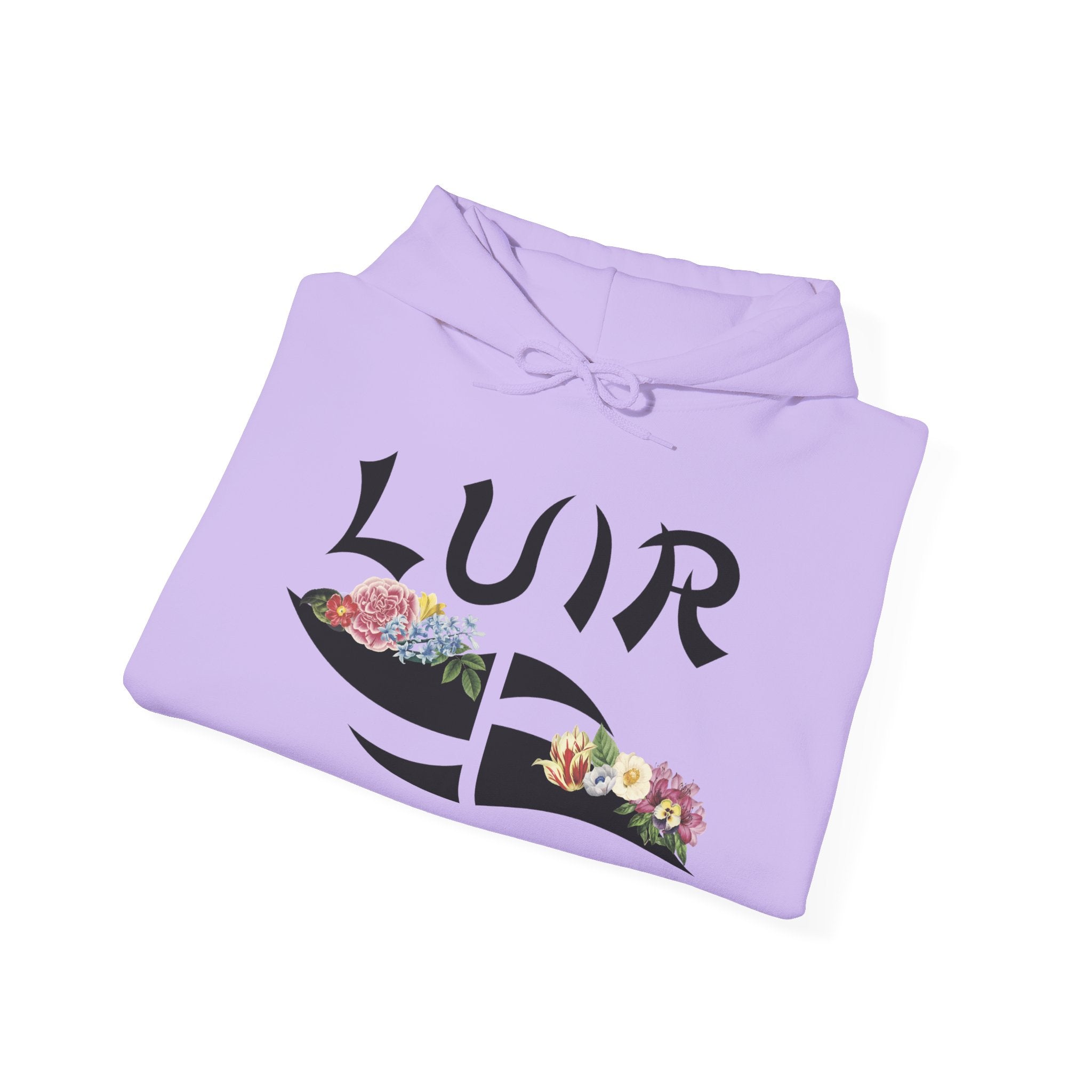 Floral Graphic Unisex Hooded Sweatshirt