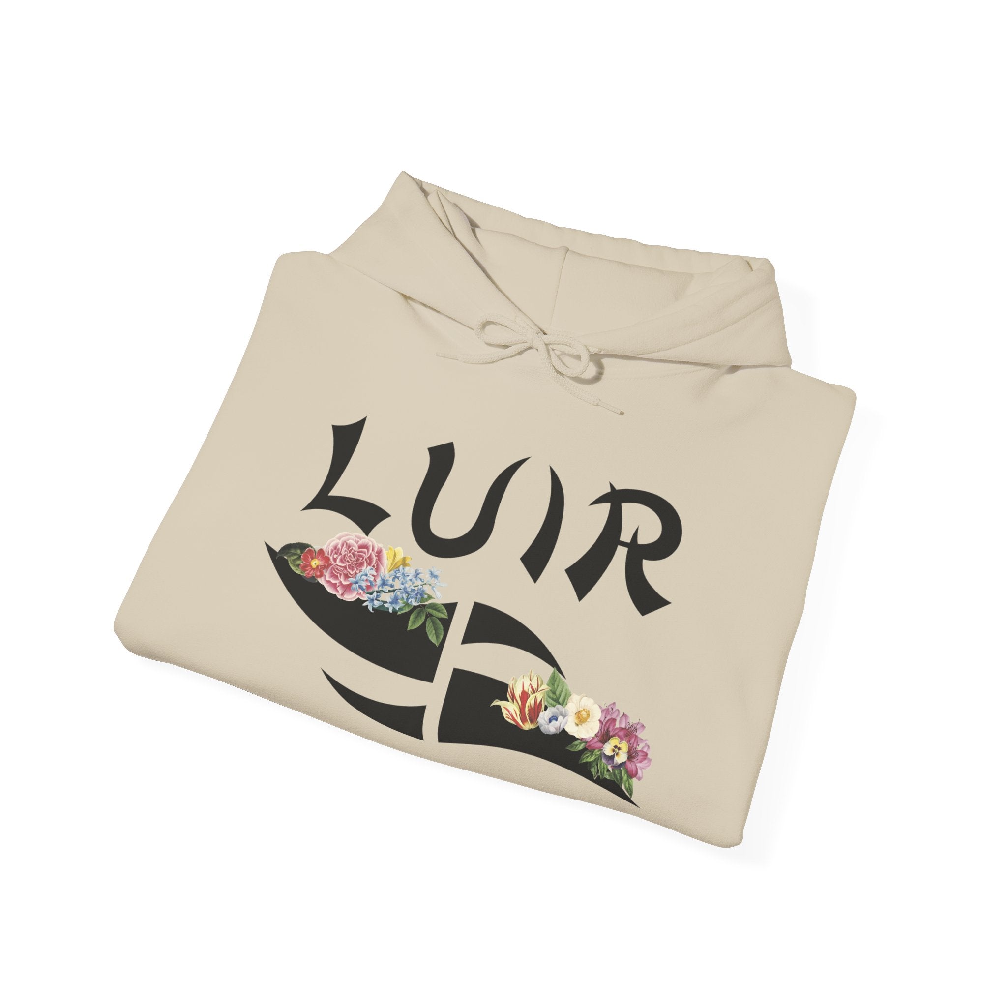 Floral Graphic Unisex Hooded Sweatshirt