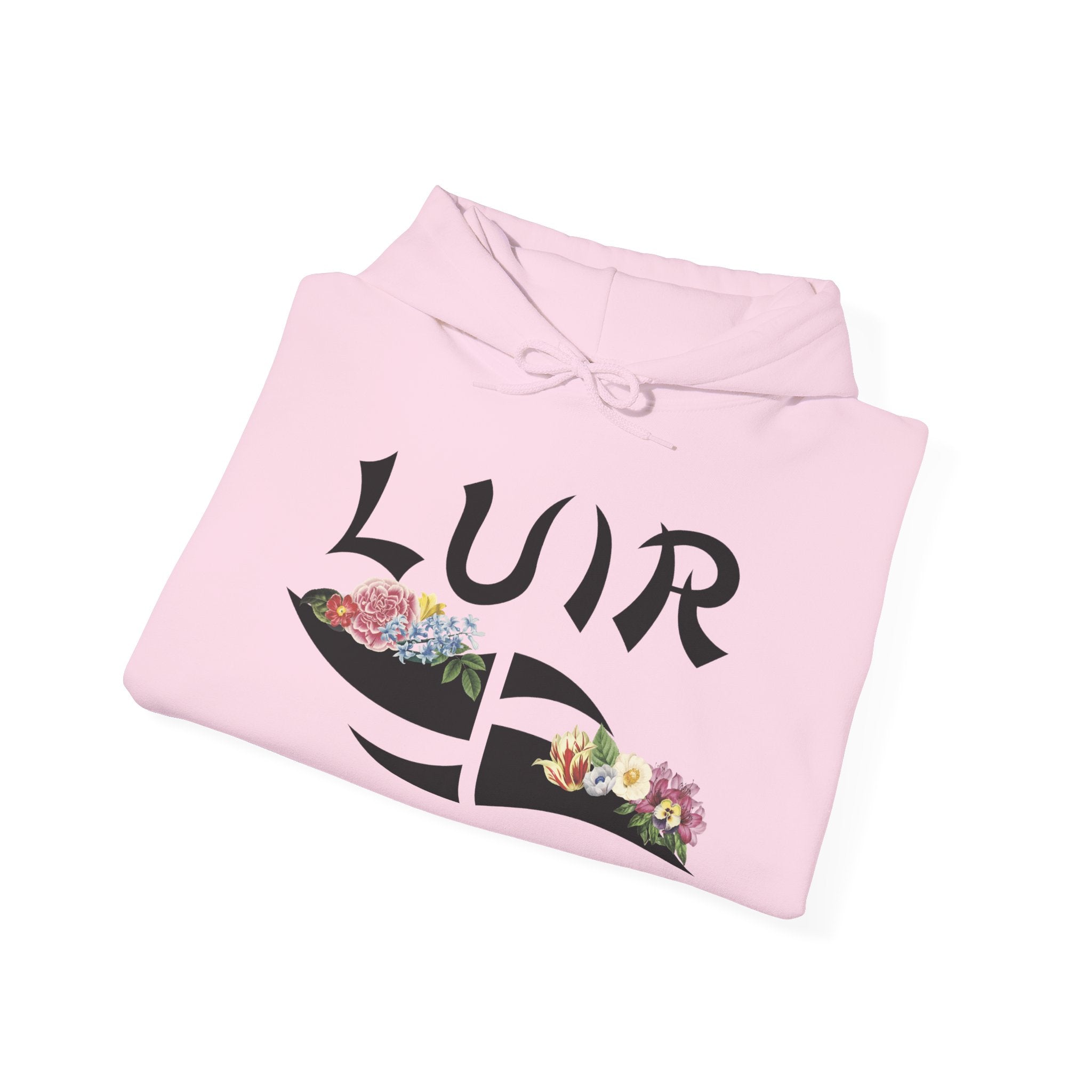 Floral Graphic Unisex Hooded Sweatshirt