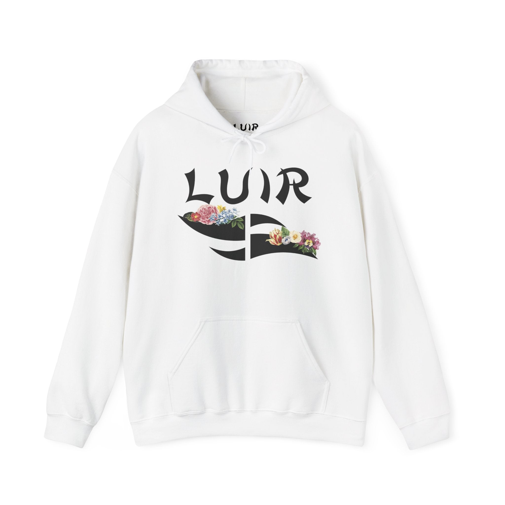 Floral Graphic Unisex Hooded Sweatshirt